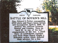 The Battle of Boykin's Mill